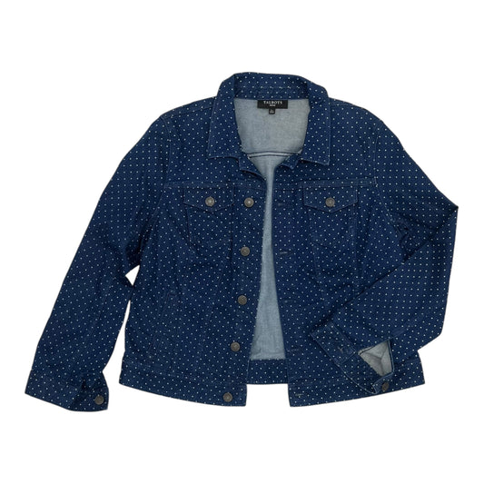 Jacket Denim By Talbots In Blue Denim, Size:22Womens