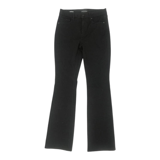 Jeans Flared By White House Black Market In Black Denim, Size:6