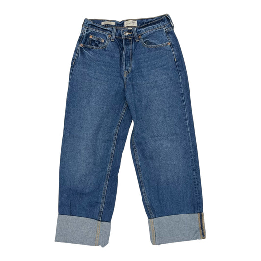 Jeans Straight By Universal Thread In Blue Denim, Size:2