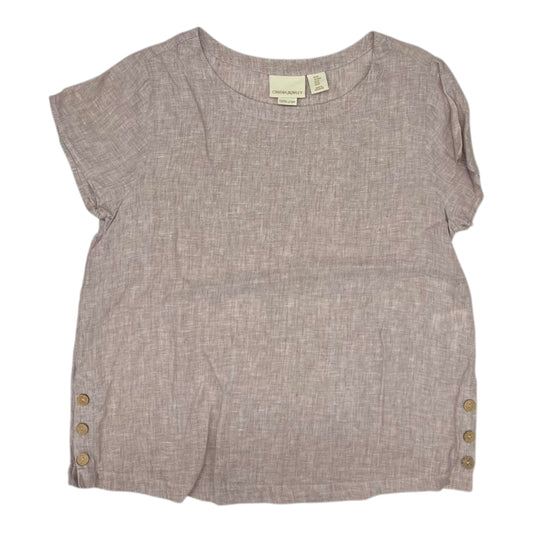 Top Ss By Cynthia Rowley In Taupe, Size:M