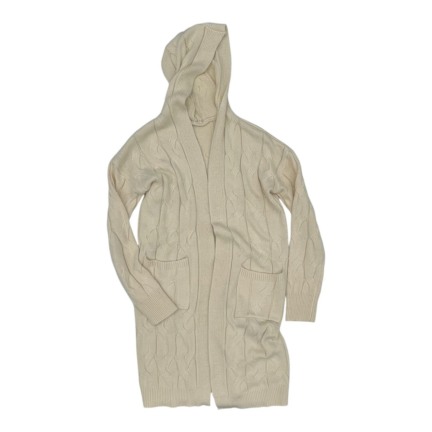 Sweater Cardigan By Cme In Cream, Size:M