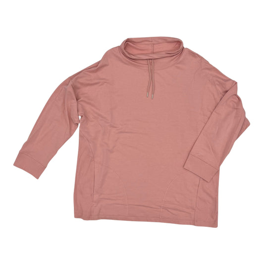 Top Ls By Time And Tru In Pink, Size:Xl