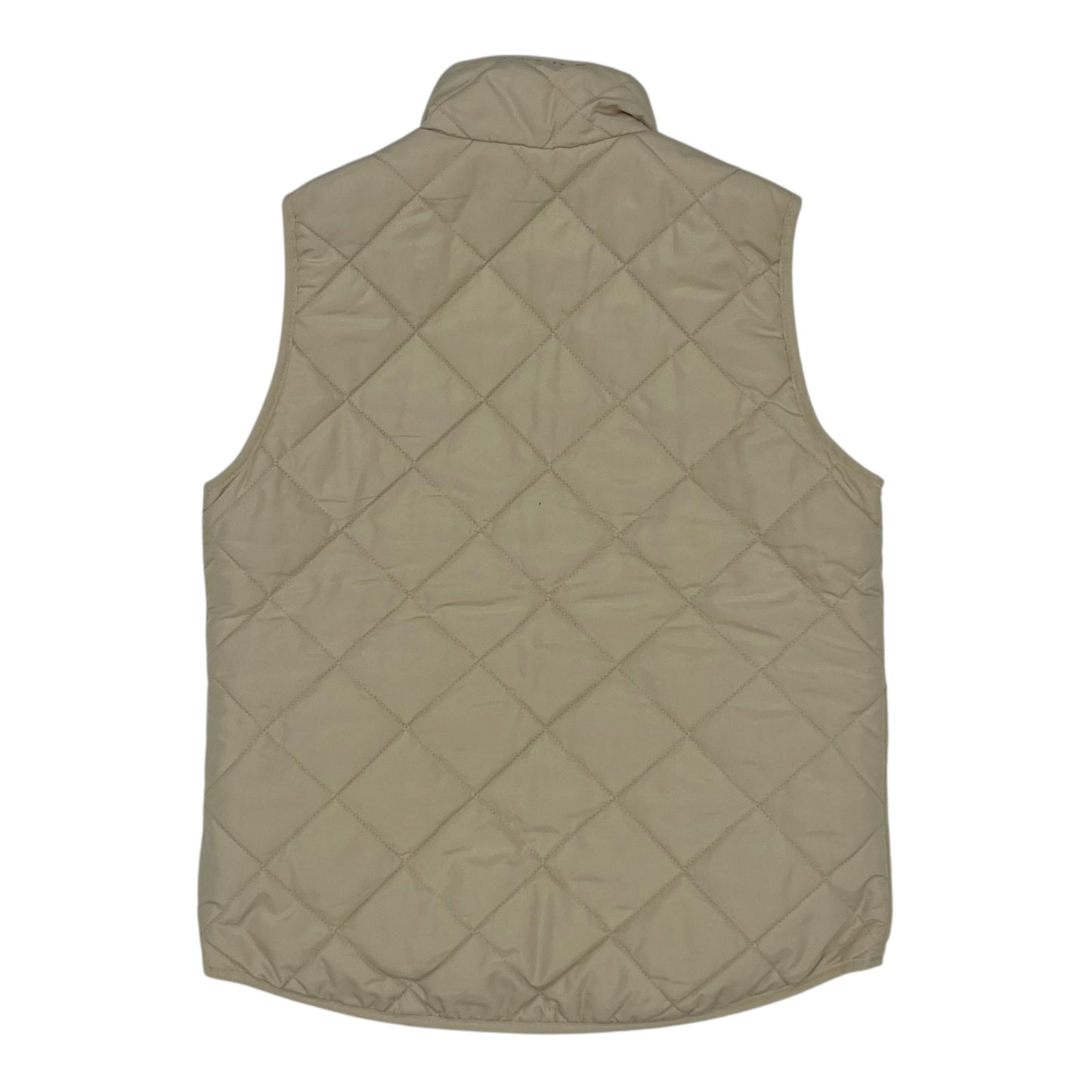 Vest Puffer & Quilted By Thread And Supply In Tan, Size:M
