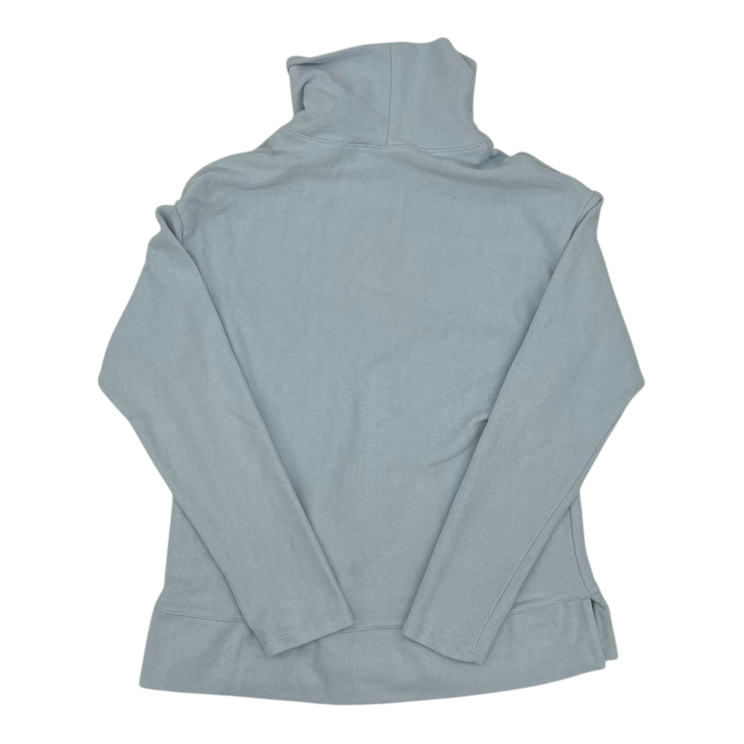 Athletic Top Ls Collar By Rbx In Blue, Size:M