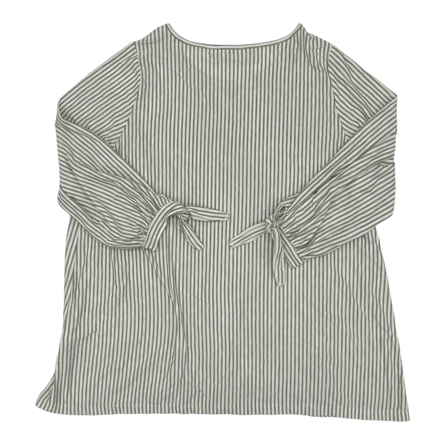 Top Ls By Max Studio In Green, Size:2X