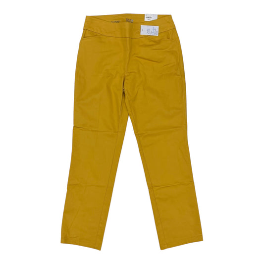 Pants Chinos & Khakis By Croft And Barrow In Yellow, Size:10