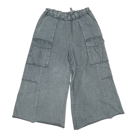 Pants Wide Leg By Easel In Blue, Size:L