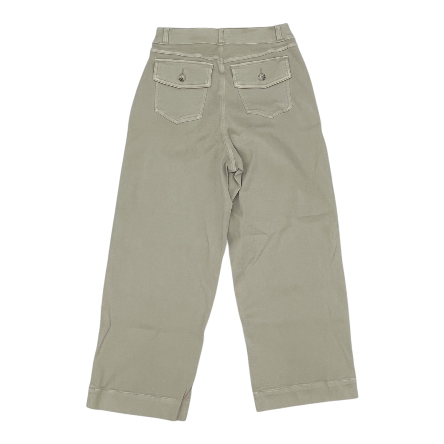 Jeans Wide Leg By Spanx In Tan Denim, Size:L
