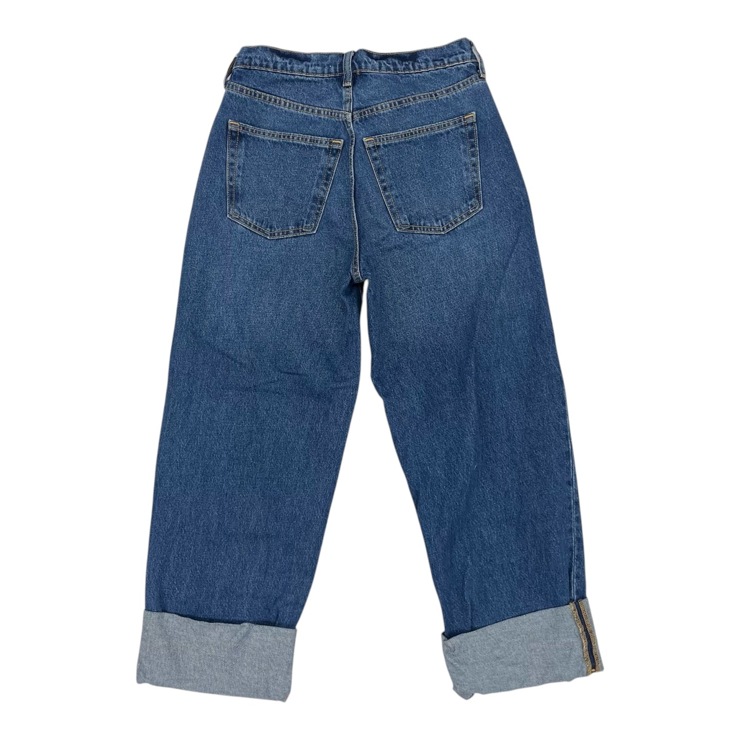 Jeans Straight By Universal Thread In Blue Denim, Size:2