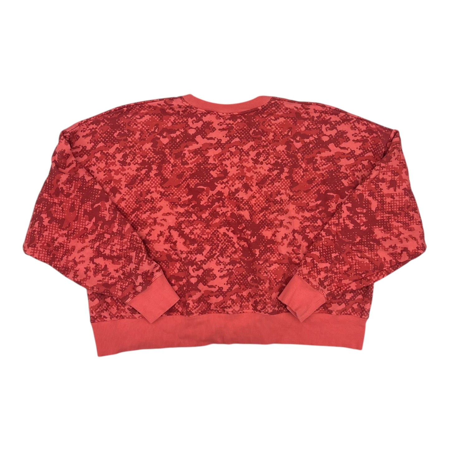 Athletic Sweatshirt Crewneck By Under Armour In Pink, Size:L