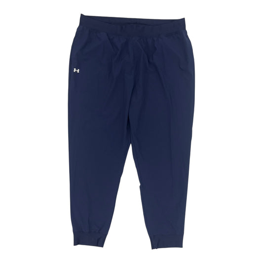 Athletic Pants By Under Armour In Blue, Size:2X