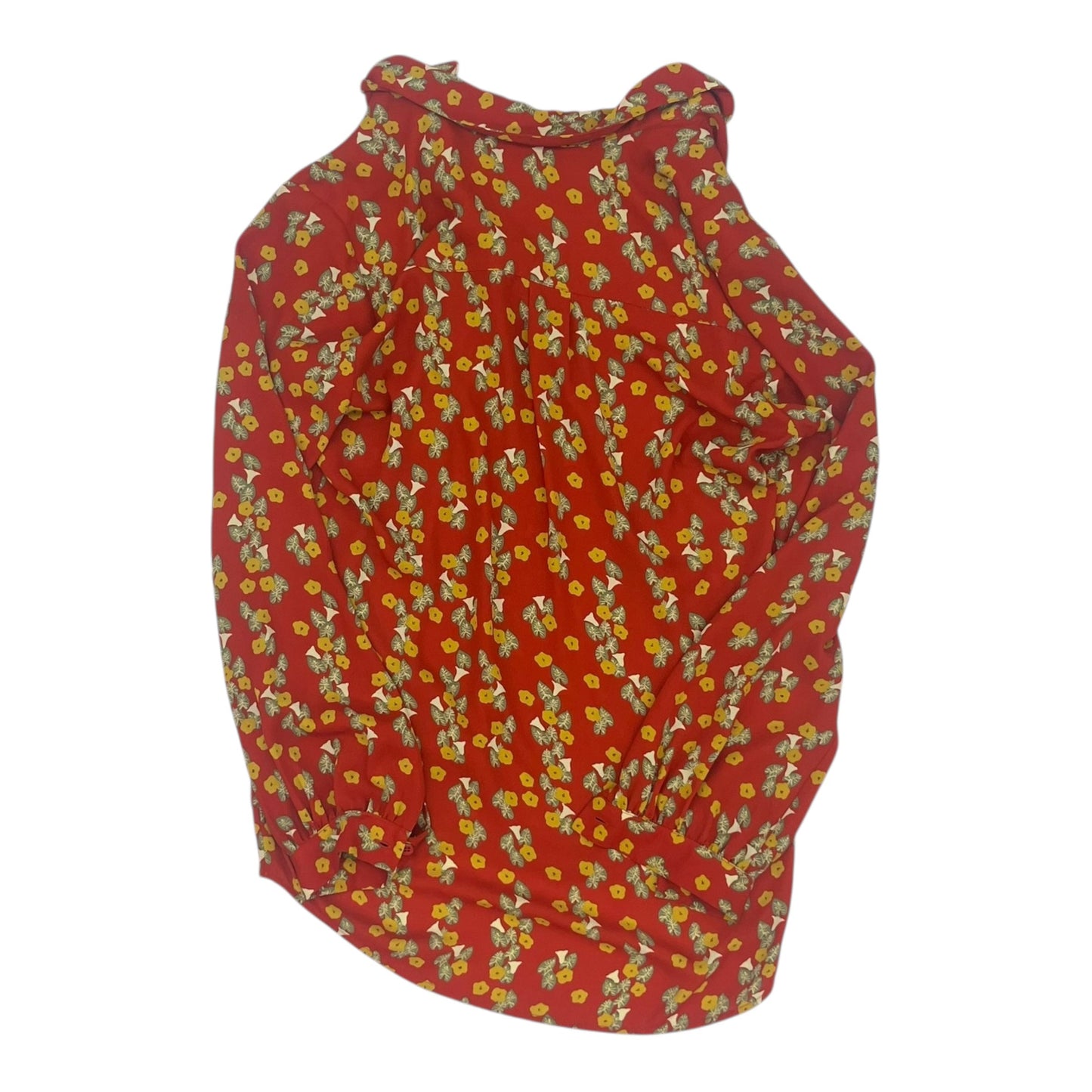 Blouse Ls By Cabi In Orange, Size:M