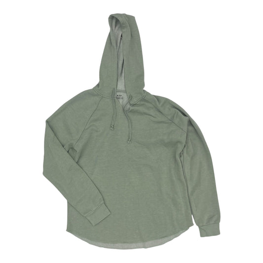 Sweatshirt Hoodie By Clothes Mentor In Green, Size:M