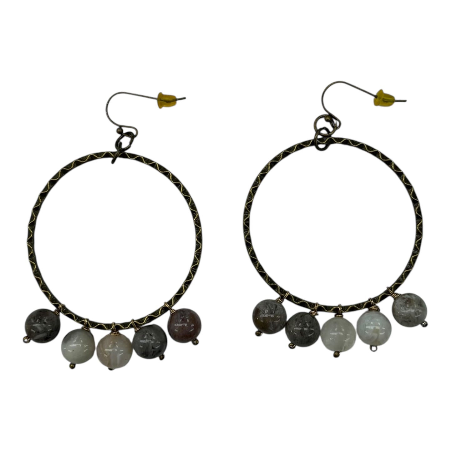 EARRINGS DANGLE/DROP by    CLOTHES MENTOR In GOLD & GREY