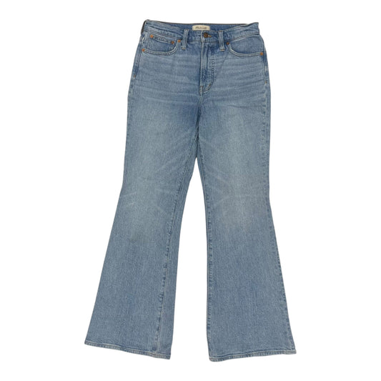 Jeans Flared By Madewell In Blue Denim, Size:4