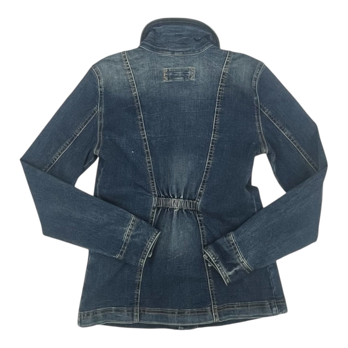 Jacket Denim By Maurices In Blue Denim, Size:Xs