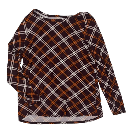 Top Ls Basic By Maurices In Maroon, Size:Xl