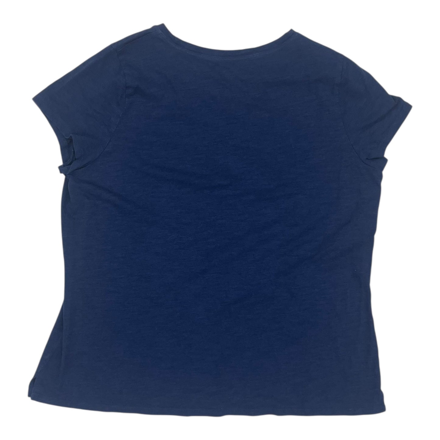 Top Ss By Belle By Kim Gravel In Navy, Size:Xl