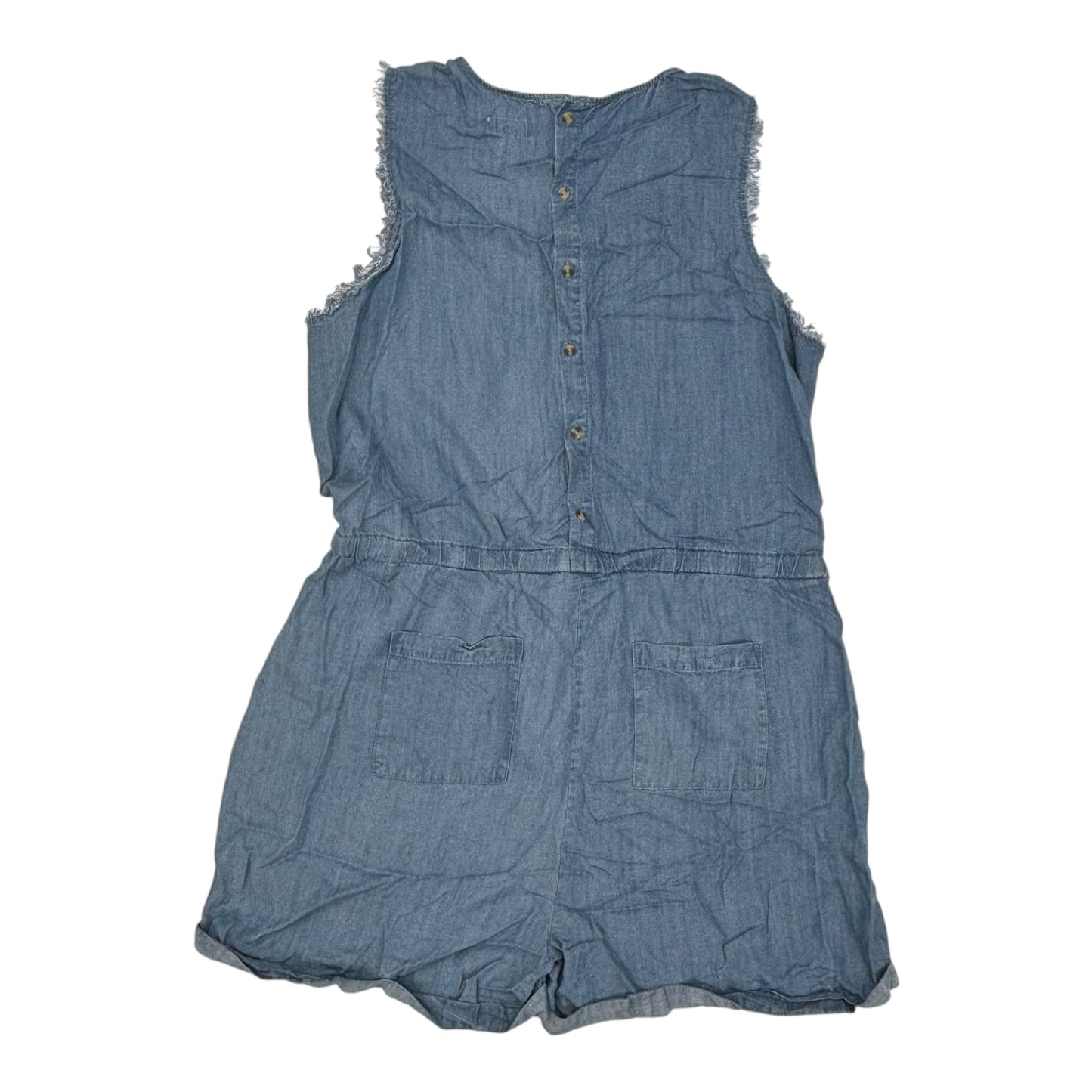 Romper By Thread And Supply In Blue, Size:3X