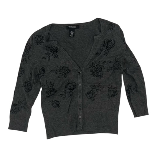 Cardigan By White House Black Market In Grey, Size:Xs