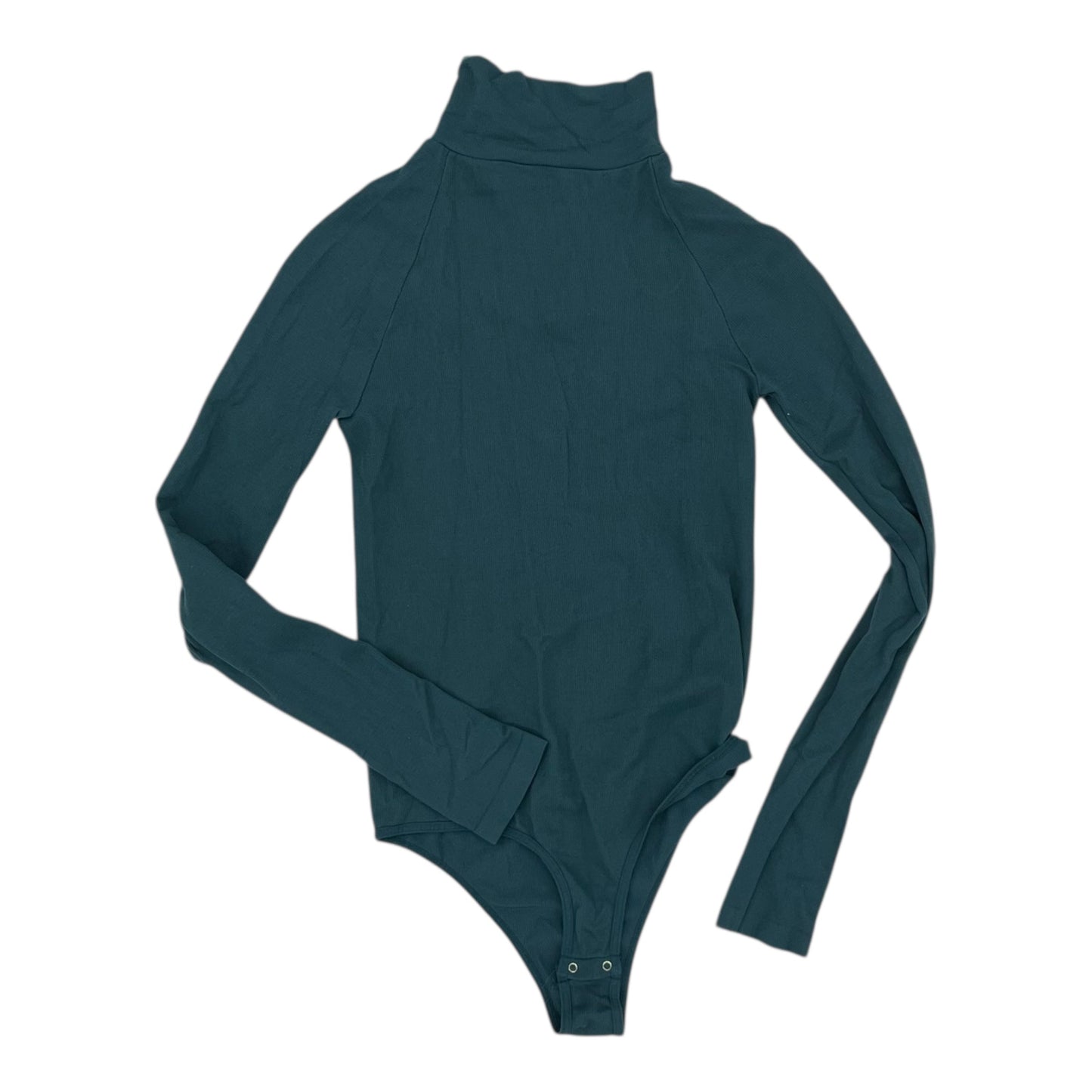 Bodysuit By Free People In Teal, Size:M