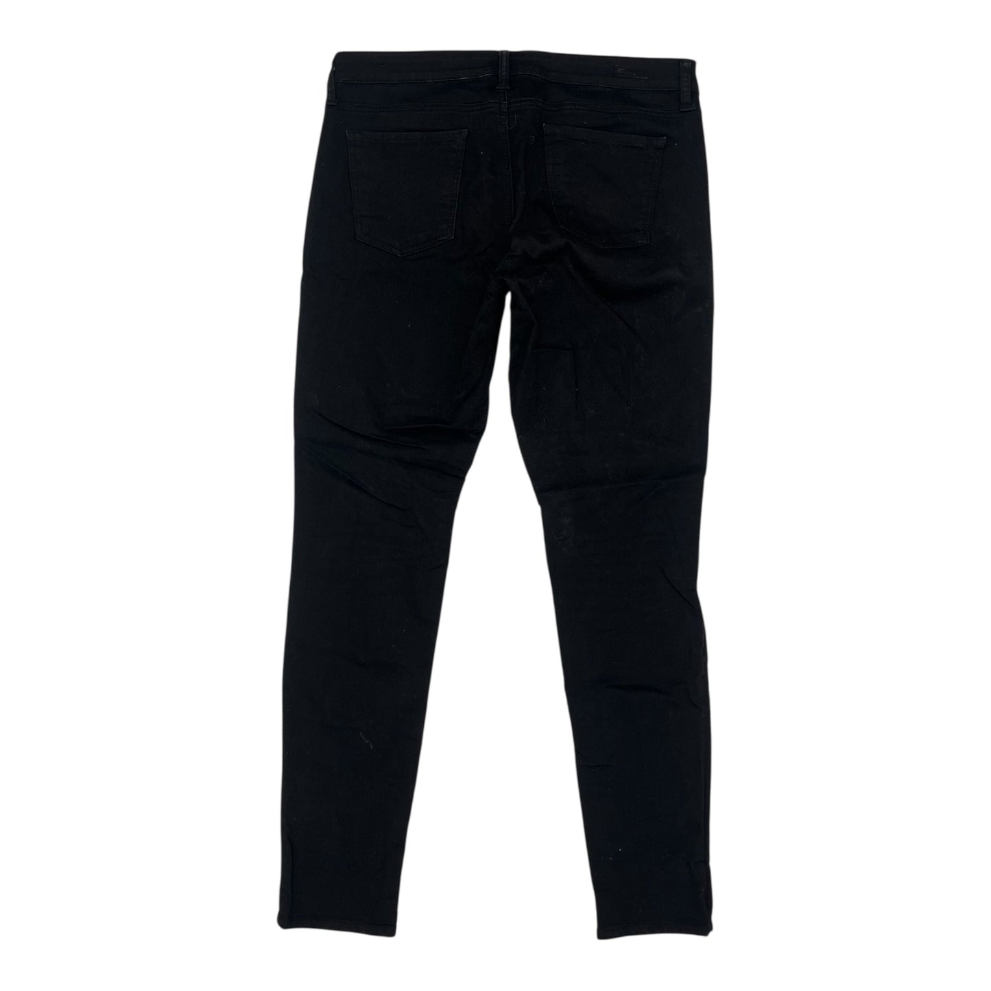 Jeans Skinny By Kut In Black Denim, Size:12