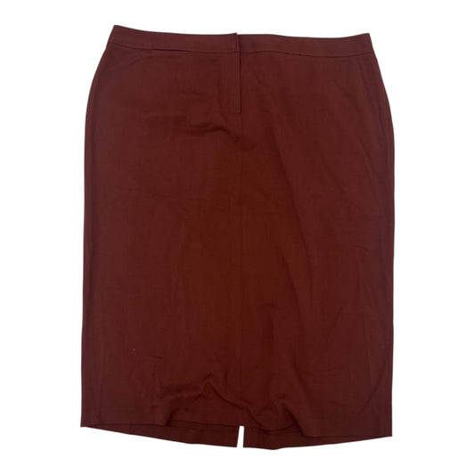 SKIRT MIDI by LANE BRYANT in RED, Size:4X