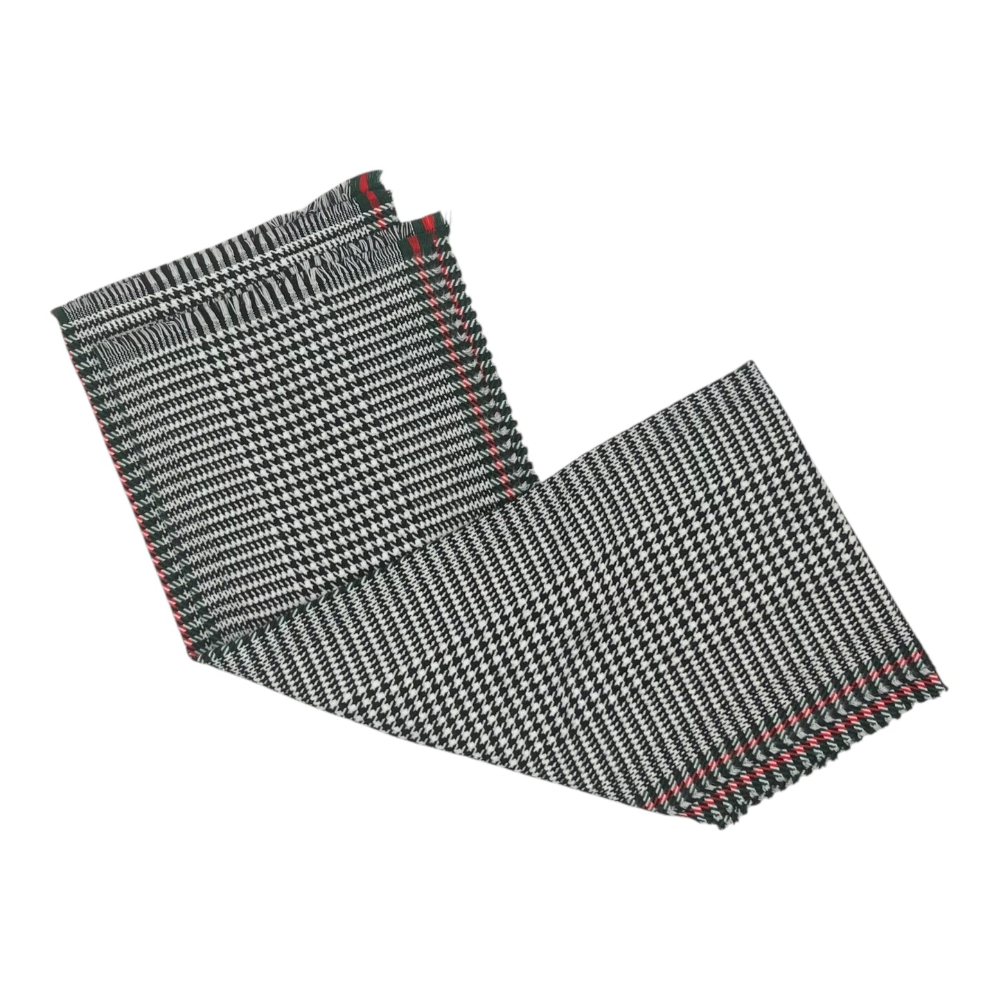 Scarf Winter By    Clothes Mentor In Black & Cream