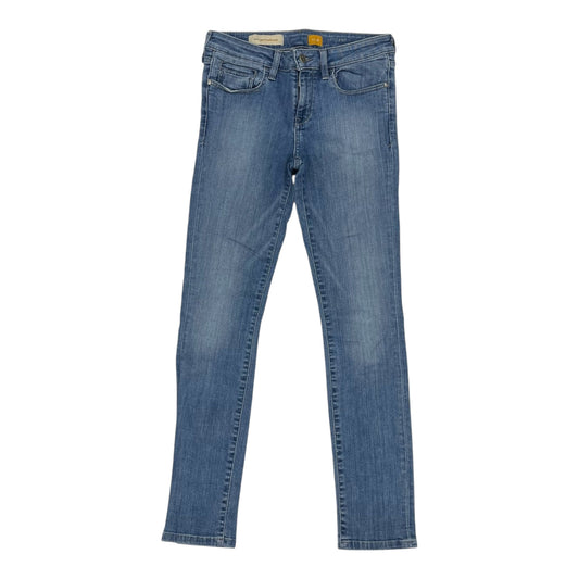 Jeans Skinny By Pilcro In Blue Denim, Size:6