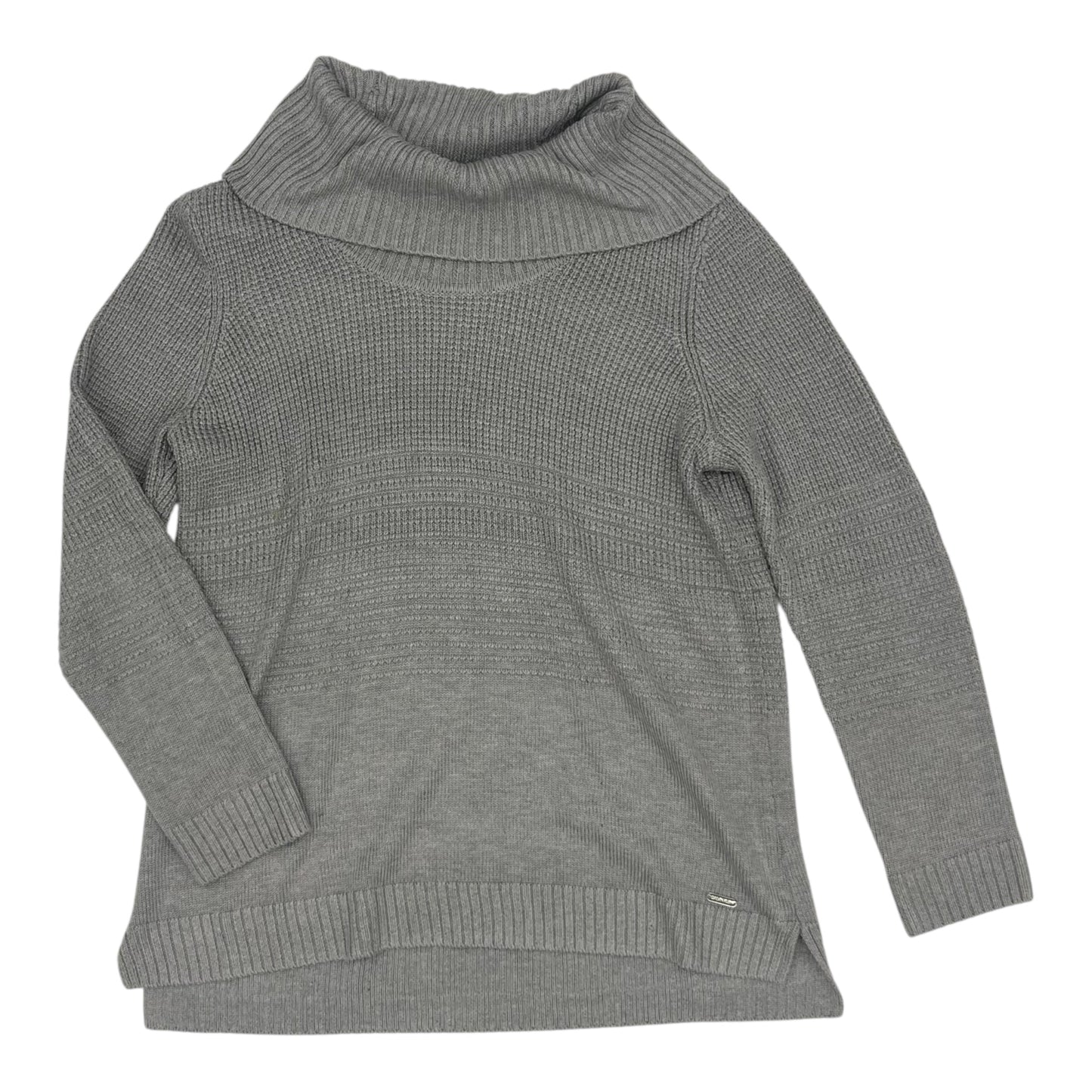 Sweater By Calvin Klein In Grey, Size:L
