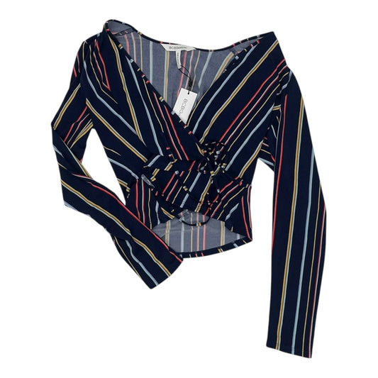 Blouse Ls By Bcbgeneration In Blue, Size:S