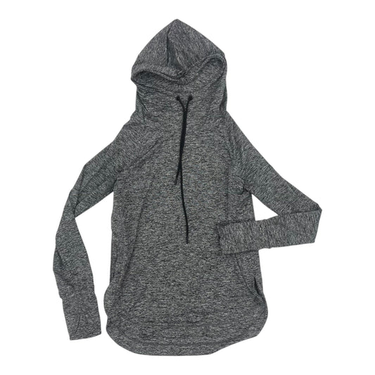 Athletic Top Ls Hoodie By Athleta In Grey, Size:S