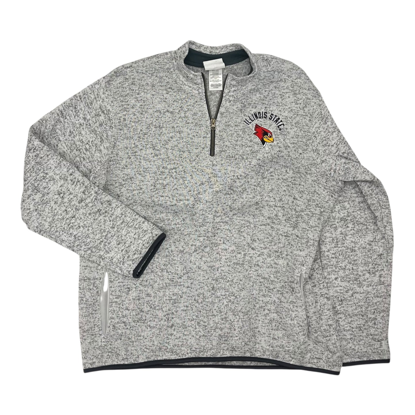 ATHLETIC SWEATSHIRT COLLAR by CHAMPION in GREY, Size:XL