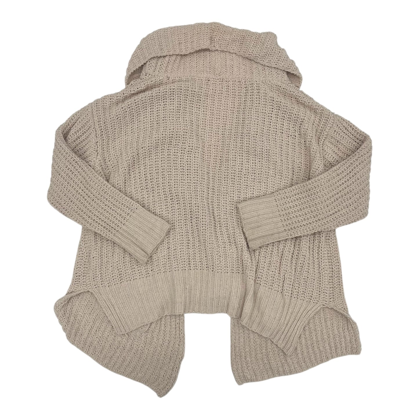 Sweater Cardigan By Pol In Cream, Size:L