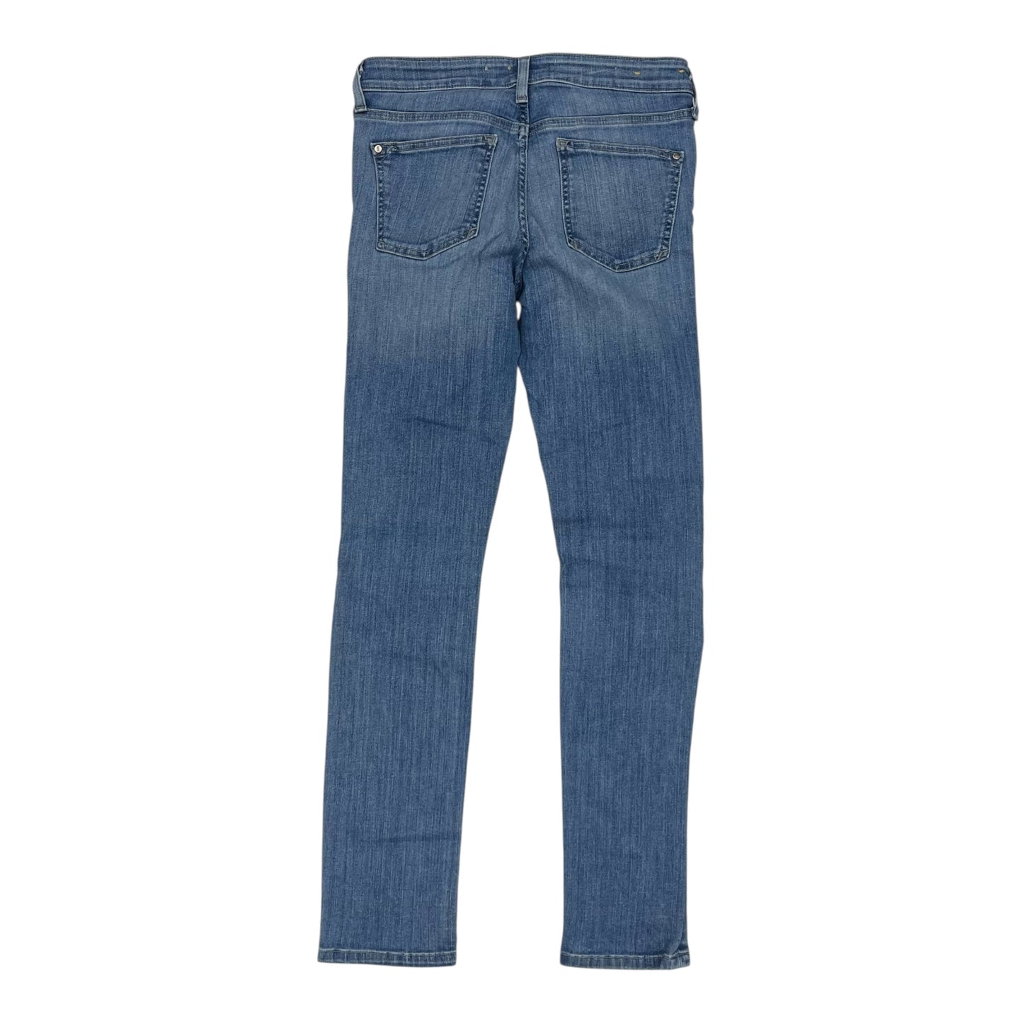 Jeans Skinny By Pilcro In Blue Denim, Size:6