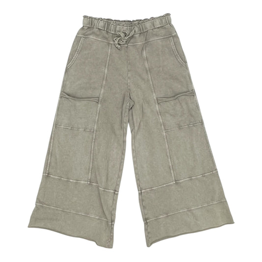Pants Wide Leg By Easel In Tan, Size:L
