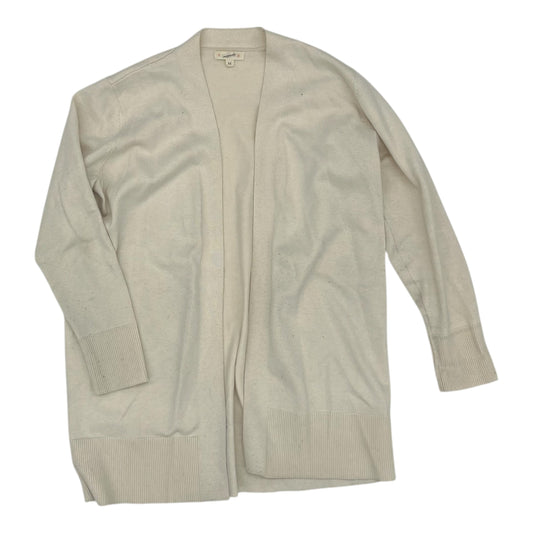 Sweater Cardigan By Clothes Mentor In Tan, Size:M