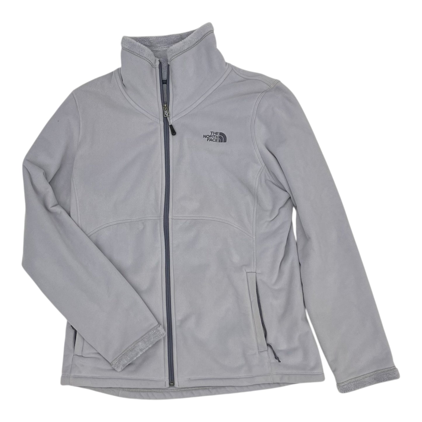 Athletic Jacket By The North Face In Grey, Size:L