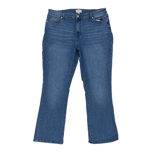 Jeans Boot Cut By Sonoma In Blue Denim, Size:18