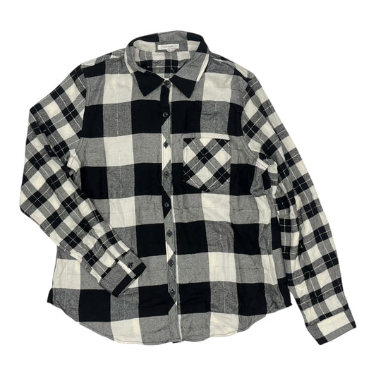 Top Ls By Maurices In Black & White, Size:M