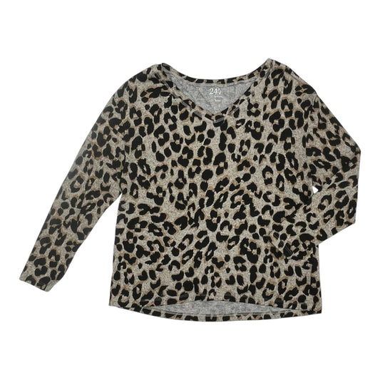 TOP LS by MAURICES In ANIMAL PRINT, Size: L