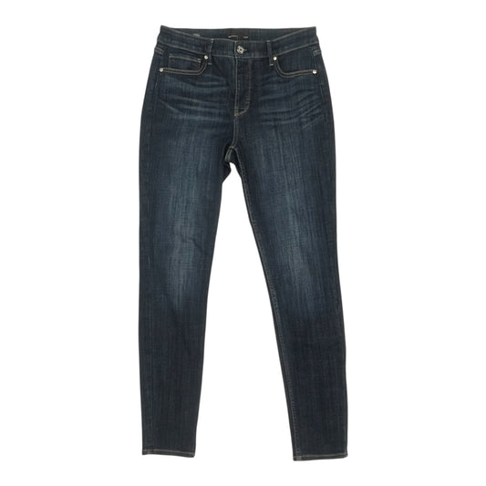 Jeans Skinny By White House Black Market In Blue Denim, Size:6