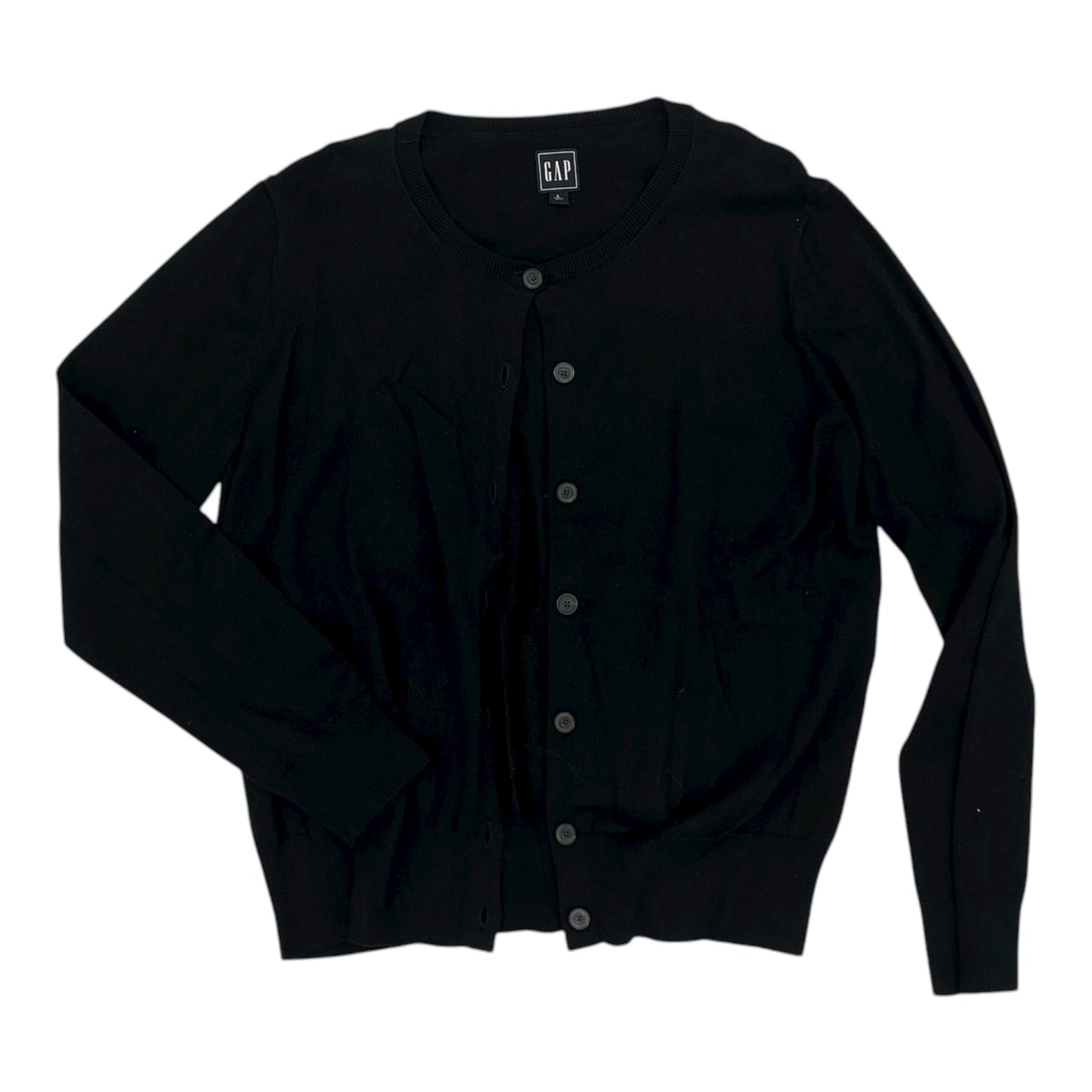 Cardigan By Gap In Black, Size:L