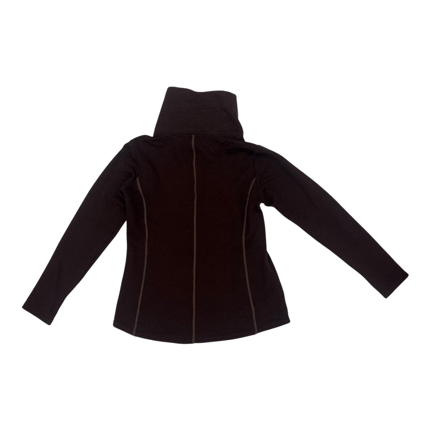 ATHLETIC TOP LS COLLAR by KUHL in BROWN, Size:M