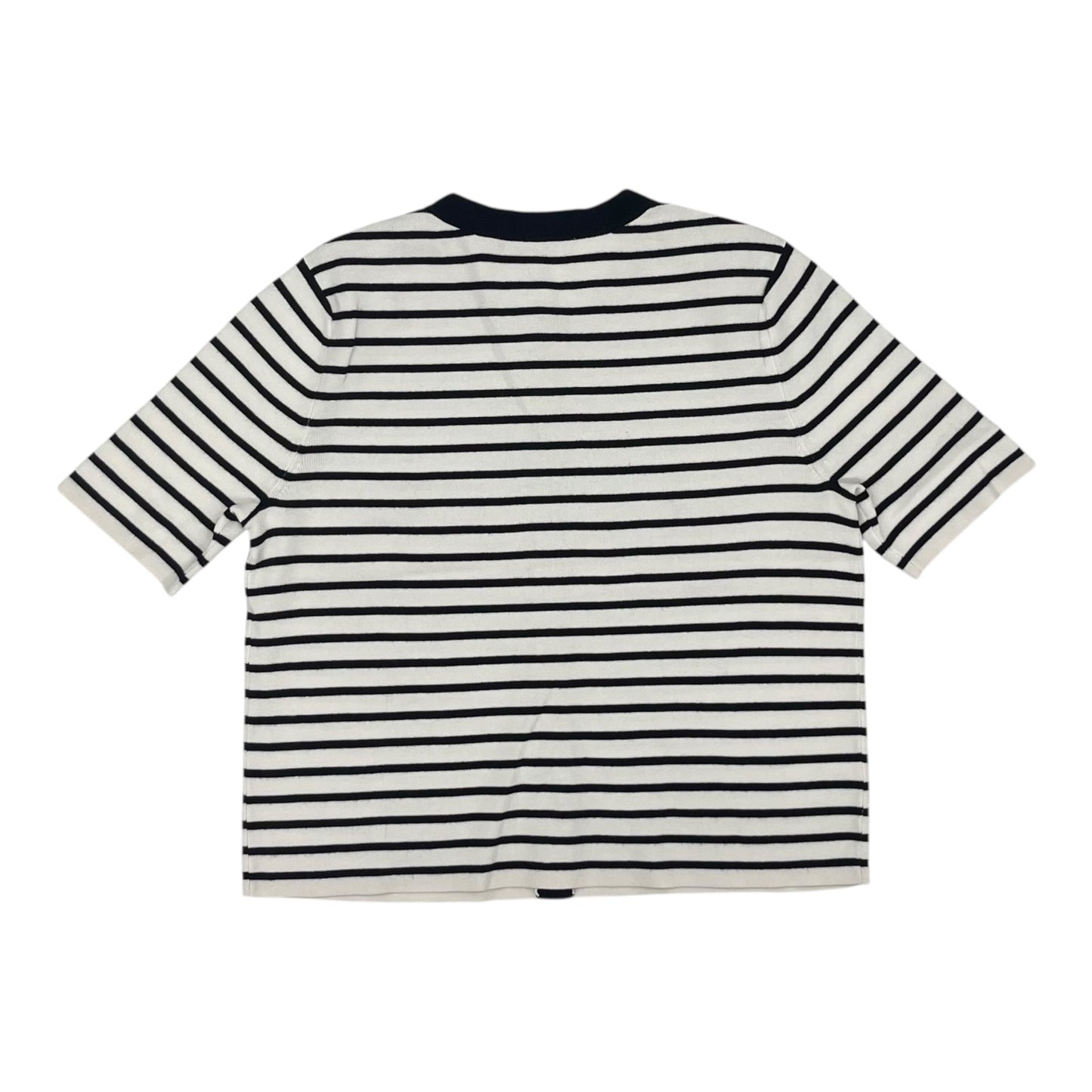 Cardigan By Loft In Black & White, Size:L