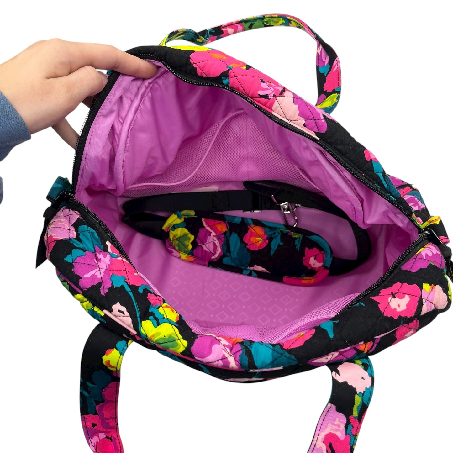 Duffle And Weekender By Vera Bradley In Floral Print, Size:Small