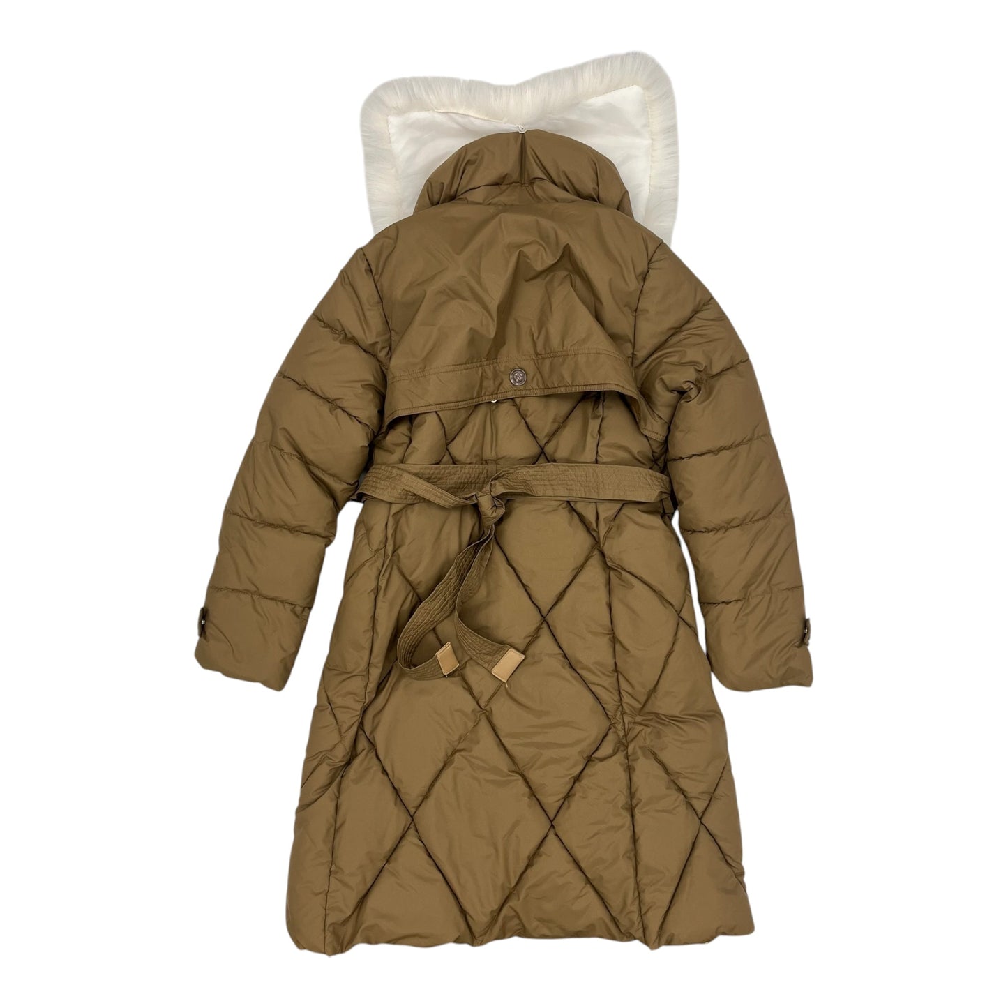 Coat Parka By Shein In Tan, Size:M