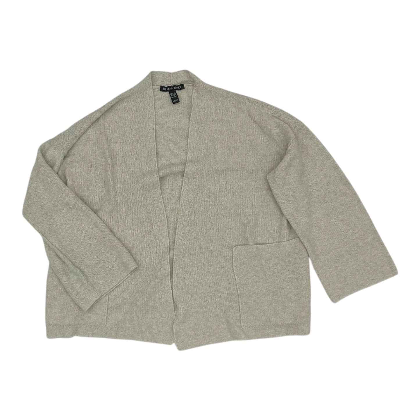 Cardigan By Eileen Fisher In Tan, Size:Xxs