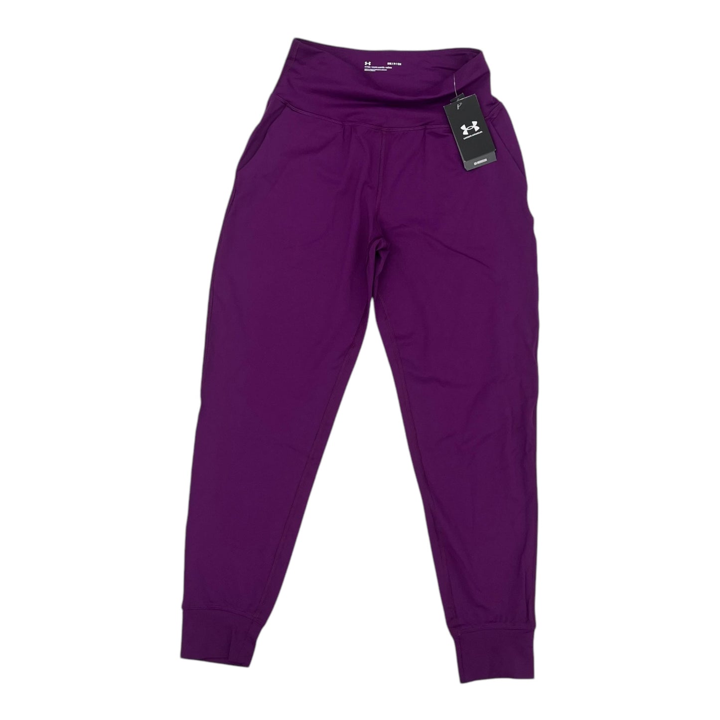 Athletic Pants By Under Armour In Purple, Size:S