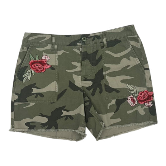 Shorts By Venus In Camouflage Print, Size:10